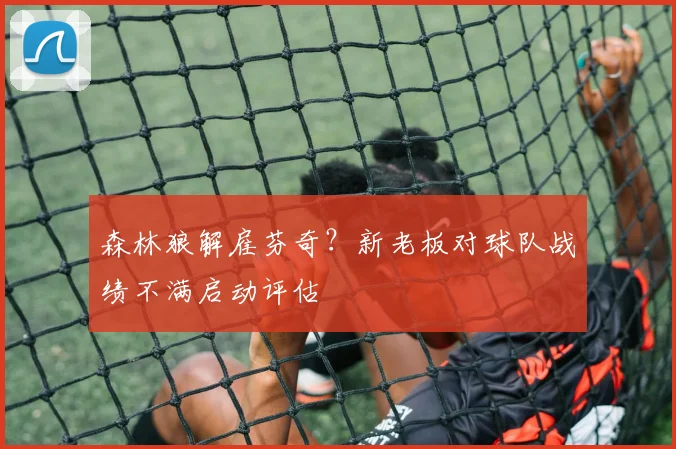 森林狼解雇芬奇？新老板对球队战绩不满启动评估